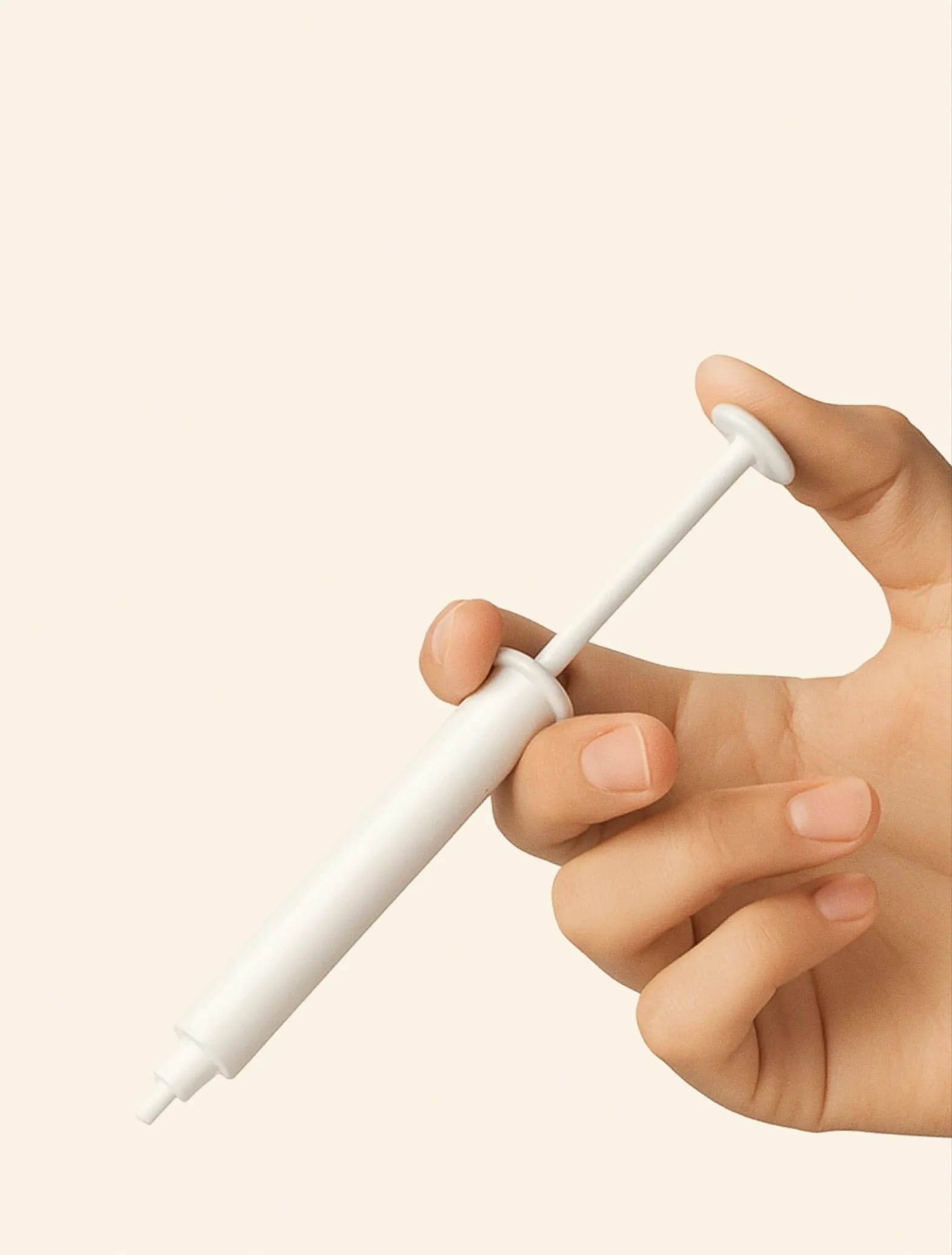 Teeth whitening syringe